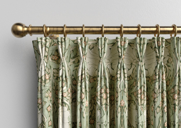 William Morris At Home Pimpernel, Nettle - Made to Measure Curtains - Image 11